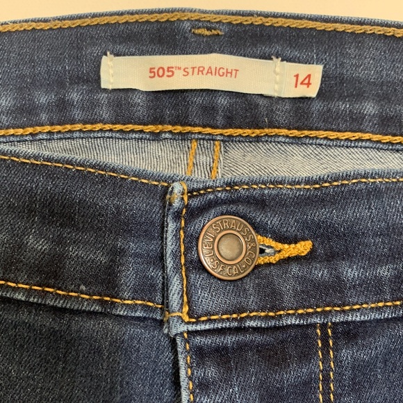 Levi’s 505 Straight, Size 14 - Picture 5 of 8